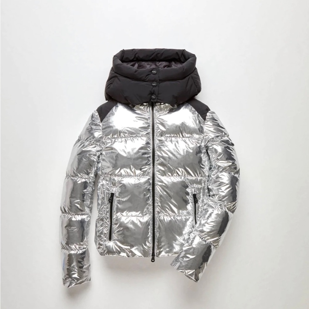 Refrigiwear Black & Silver Maggy Puffer